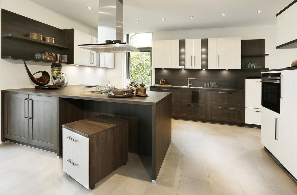 cuisine vintage bois blanc