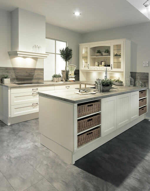 inspiration cuisine cosy blanche